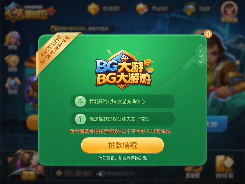 从用户反馈解析BG大游平台无法出款的真实原因
